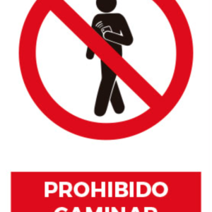 Prohibido Caminar mirando celular