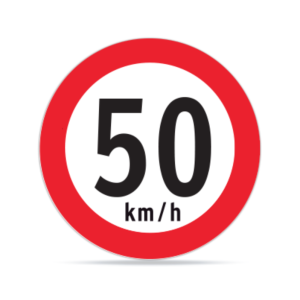 Velocidad Máxima 50km 
