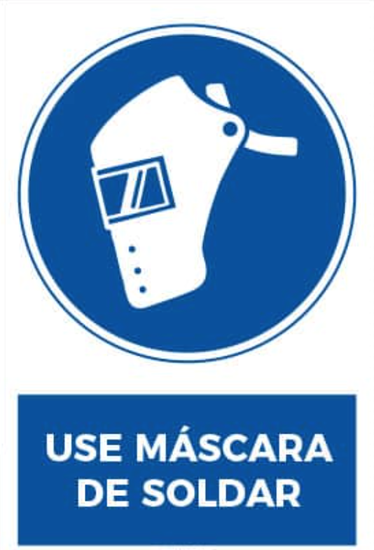 Use mascara de soldar