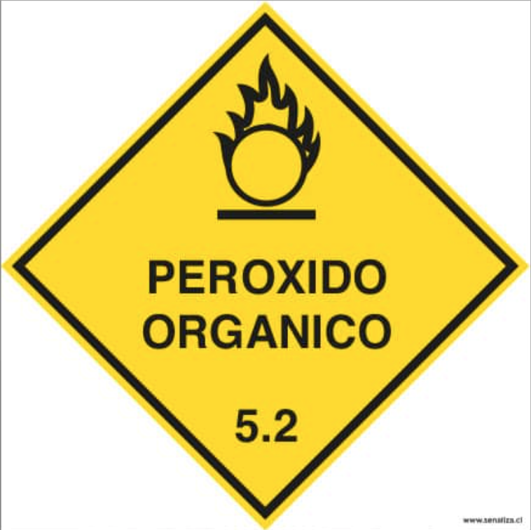 Peróxido Orgánico 5.2 – Cuadrado