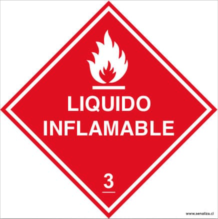 Liquido Inflamable 3 – Cuadrado